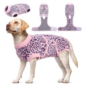 Kuoser Dog Surgery Suit, Female Doggie Onesie for heat XL